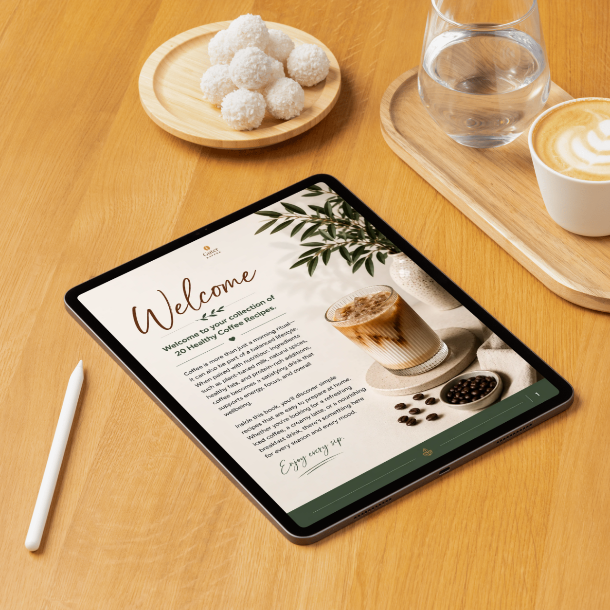 E-Book - Guter Kaffee - 20 Healthy Coffee Recipes