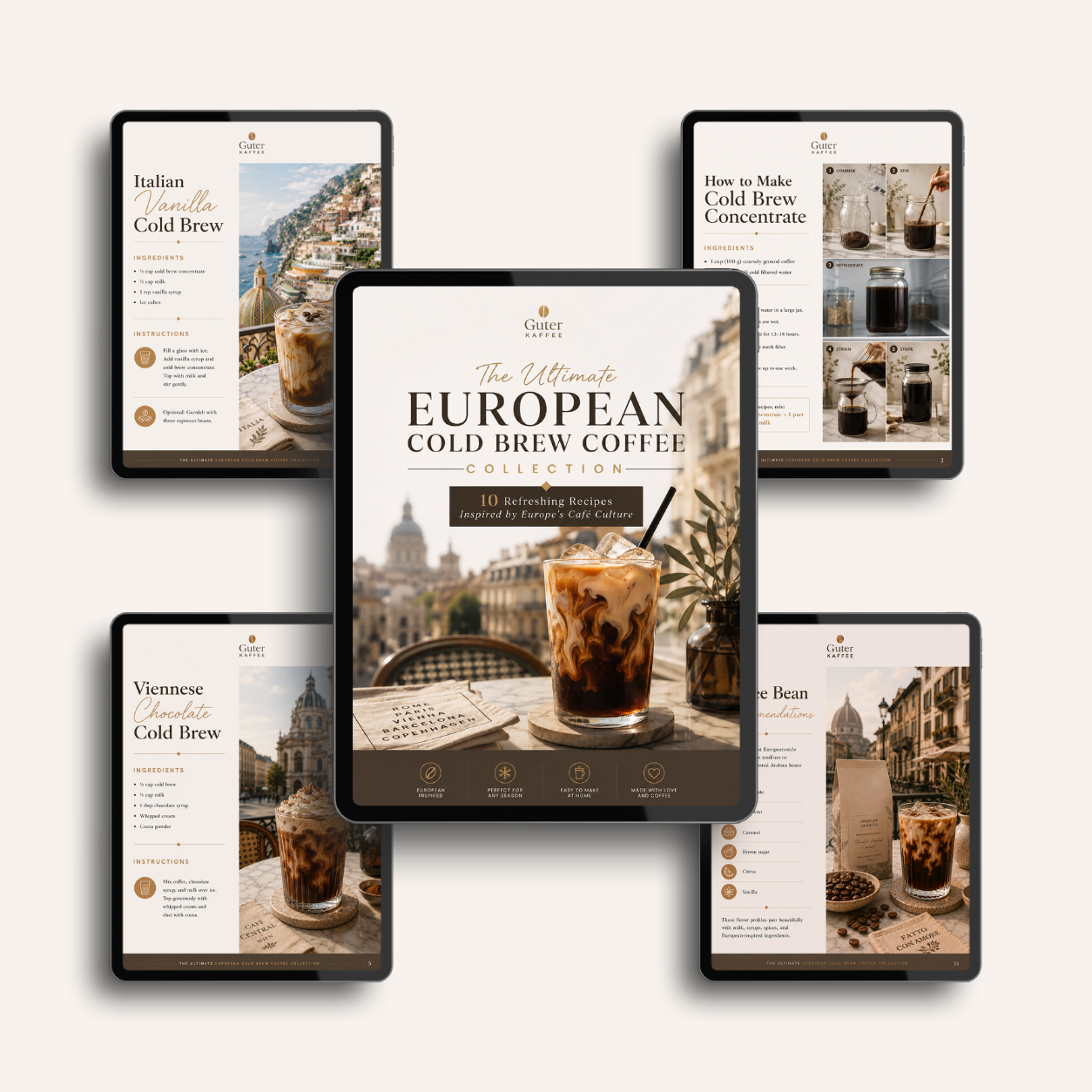 E-Book - Guter Kaffee - The Ultimate European Cold Brew Collection
