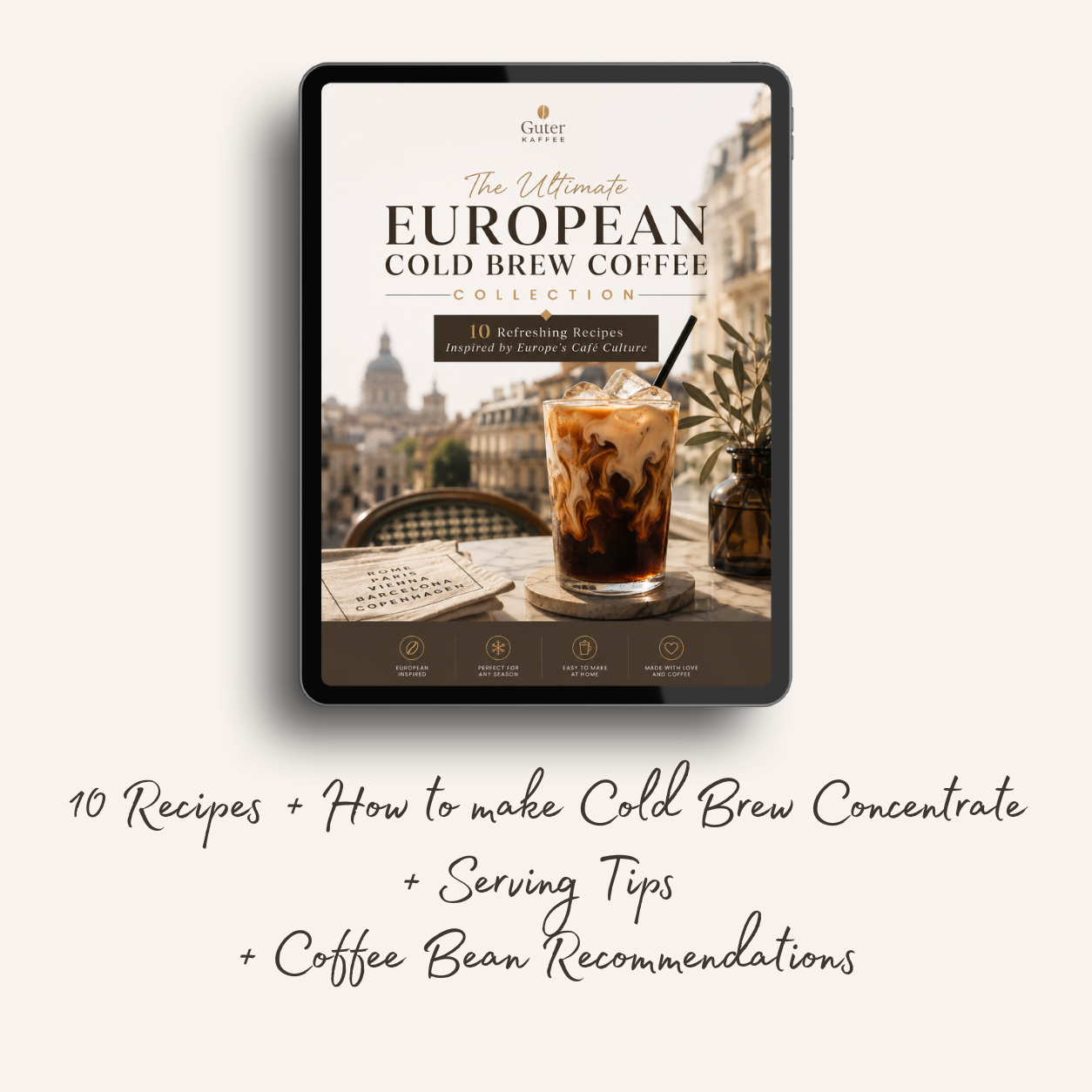 E-Book - Guter Kaffee - The Ultimate European Cold Brew Collection