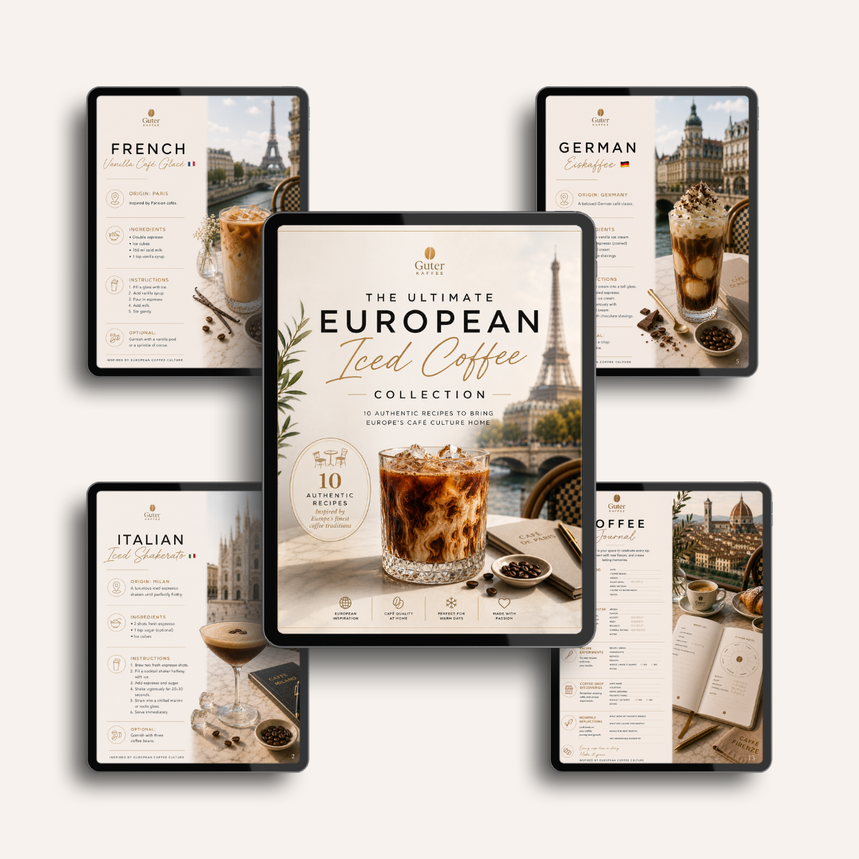 E-Book - Guter Kaffee – The Ultimate European Iced Coffee Collection