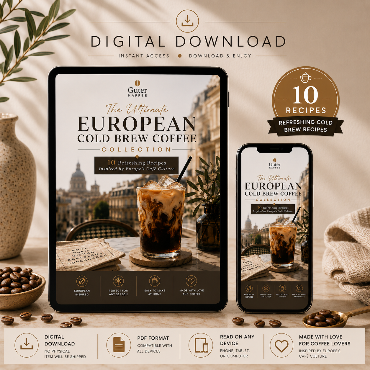 E-Book - Guter Kaffee - The Ultimate European Cold Brew Collection