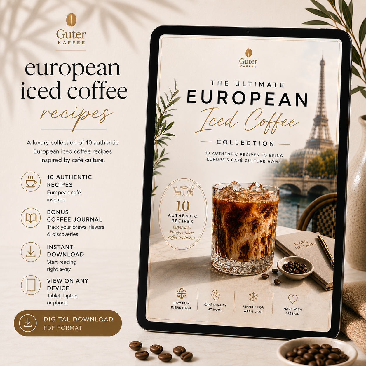 E-Book - Guter Kaffee – The Ultimate European Iced Coffee Collection